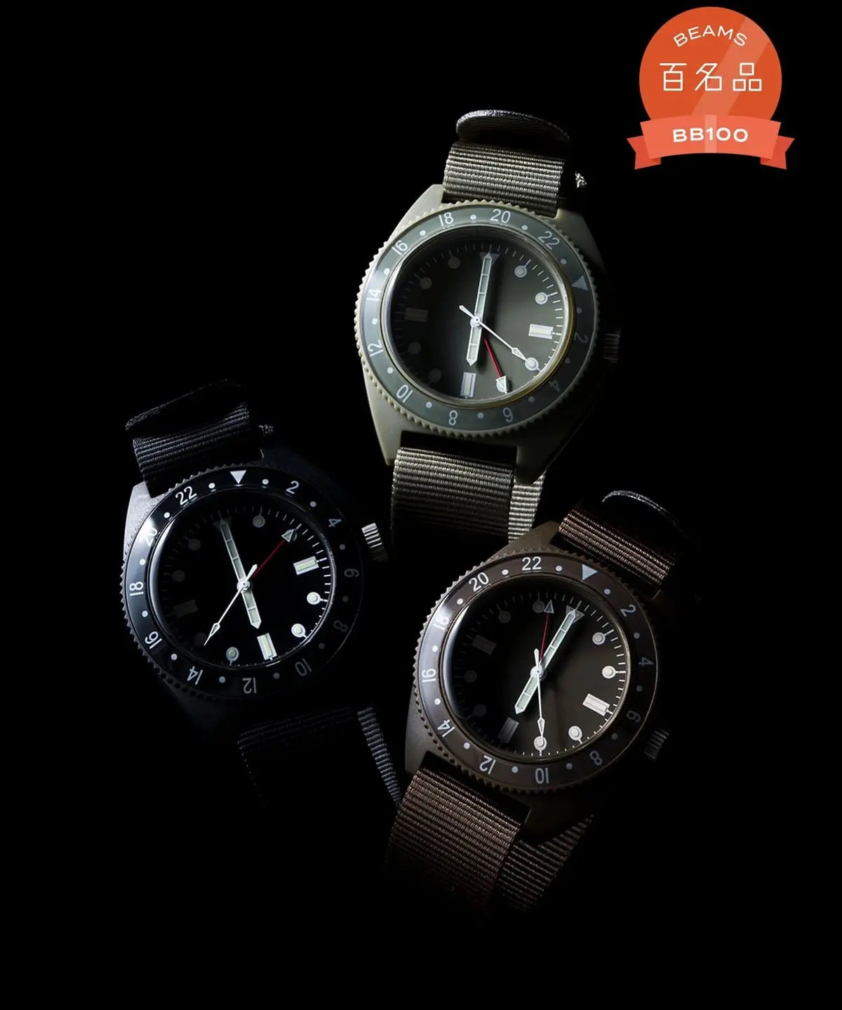 BEAMS PLUS MIL TRAVEL WATCH TYPE-P24 - The Japanese Factory