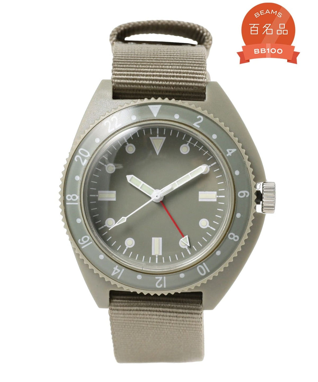 BEAMS PLUS MIL TRAVEL WATCH TYPE-P24