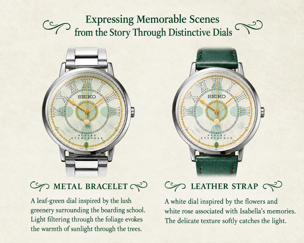Violet Evergarden Gaiden x Seiko Memorial Limited Edition Wristwatch