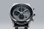 MAZDA x Seiko Chronograph Wristwatch BF9504 Grey Dial Curve Hardlex