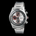 Suzuki Swift Sport x Seiko Chronograph Watch Premium Silver Limited Edition Japanese Wristwatch Seiko