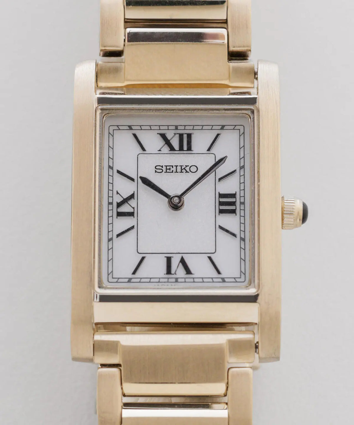 nano universe x Seiko Collaboration Solar Wristwatch Gold Metal HFJ002P