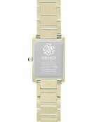 nano universe x Seiko Collaboration Solar Wristwatch Gold Metal HFJ002P