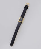 nano universe x Seiko Collaboration Solar Wristwatch Black Leather HFJ004P