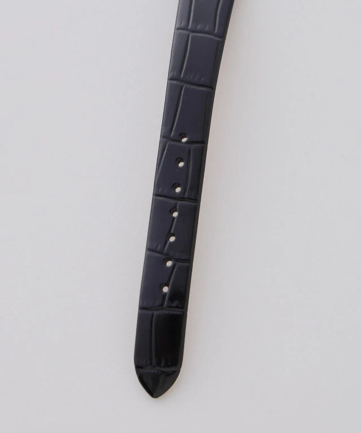 nano universe x Seiko Collaboration Solar Wristwatch Black Leather HFJ004P