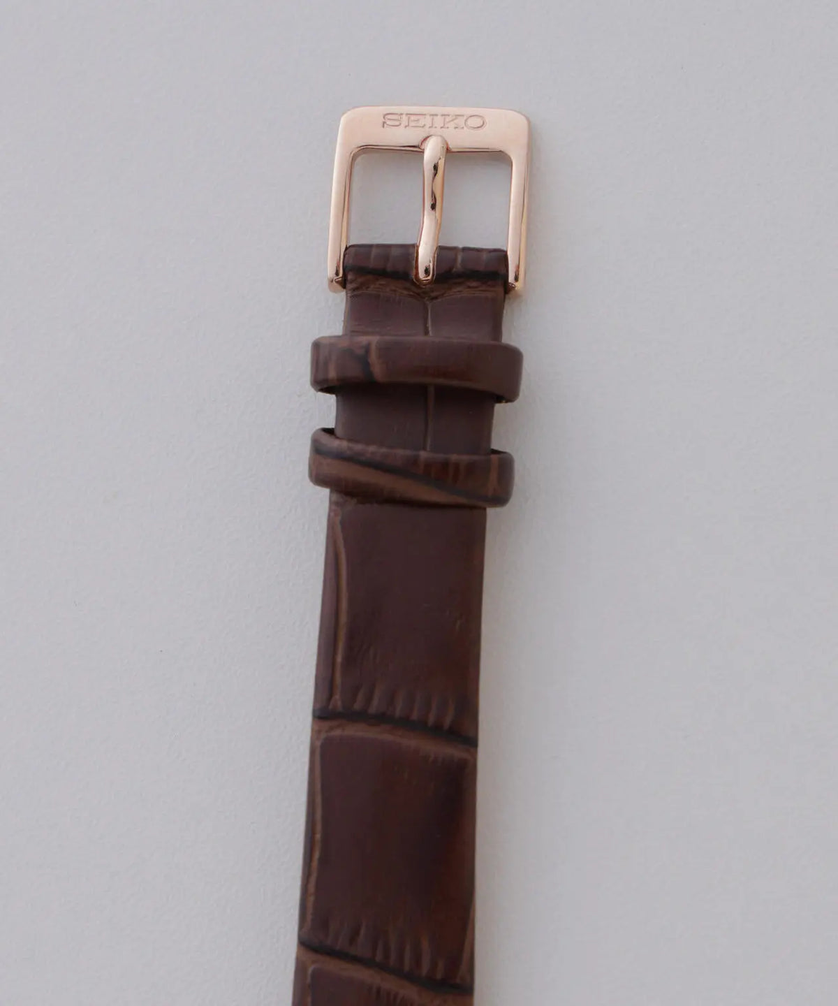 nano universe x Seiko Collaboration Solar Wristwatch Brown Leather HFJ003P