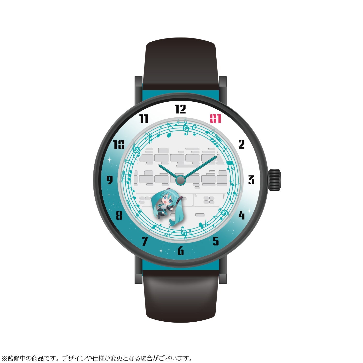 Hatsune Miku x SuperGroupies Model Watch Limited Edition Japanese Wristwatch