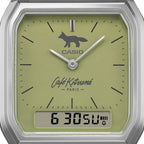 Casio x Café Kitsuné AQ-230ECK-3AJR Matcha Green Collaboration Japanese Wristwatch Casio