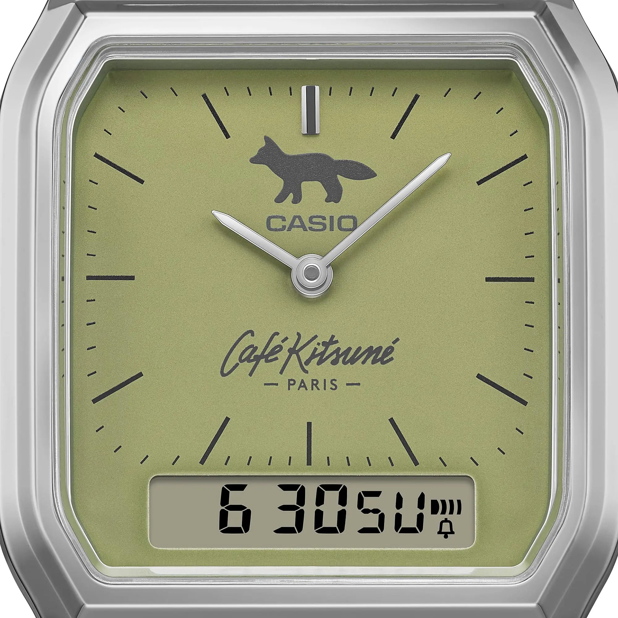 Casio x Café Kitsuné AQ-230ECK-3AJR Matcha Green Collaboration Japanese Wristwatch Casio