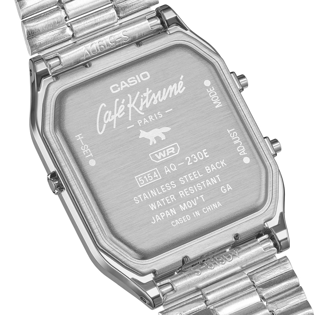 Casio x Café Kitsuné AQ-230ECK-3AJR Matcha Green Collaboration Japanese Wristwatch Casio