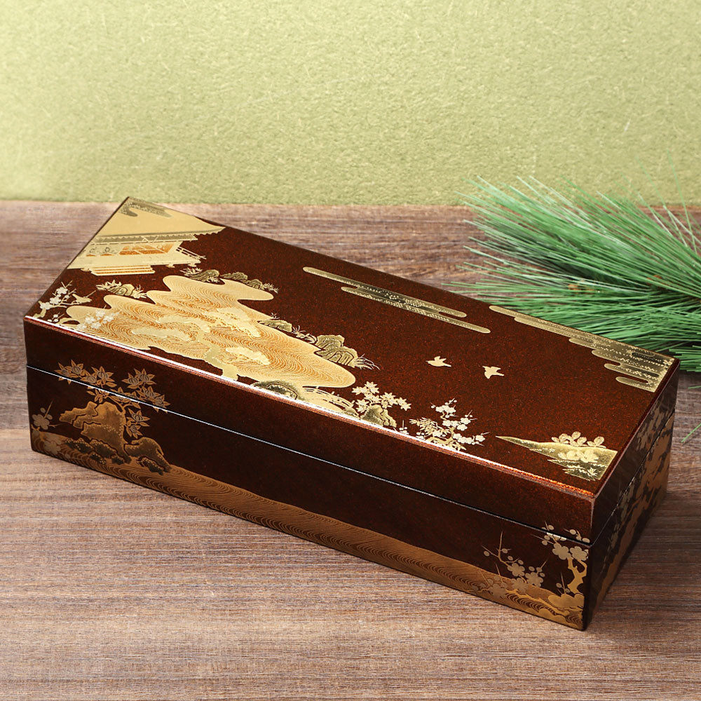 Aizu Lacquerware Luxury Watch Box for 5 Watches Made in Japan - The Japanese Factory