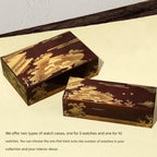 Aizu Lacquerware Luxury Watch Box for 5 Watches Made in Japan - The Japanese Factory