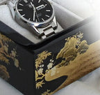 Aizu Lacquerware Luxury Watch Box for 10 Watches Made in Japan - The Japanese Factory