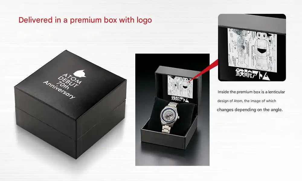 Astro Boy 70th Anniversary Titanium Mechanical Watch Limited Edition - The Japanese Factory