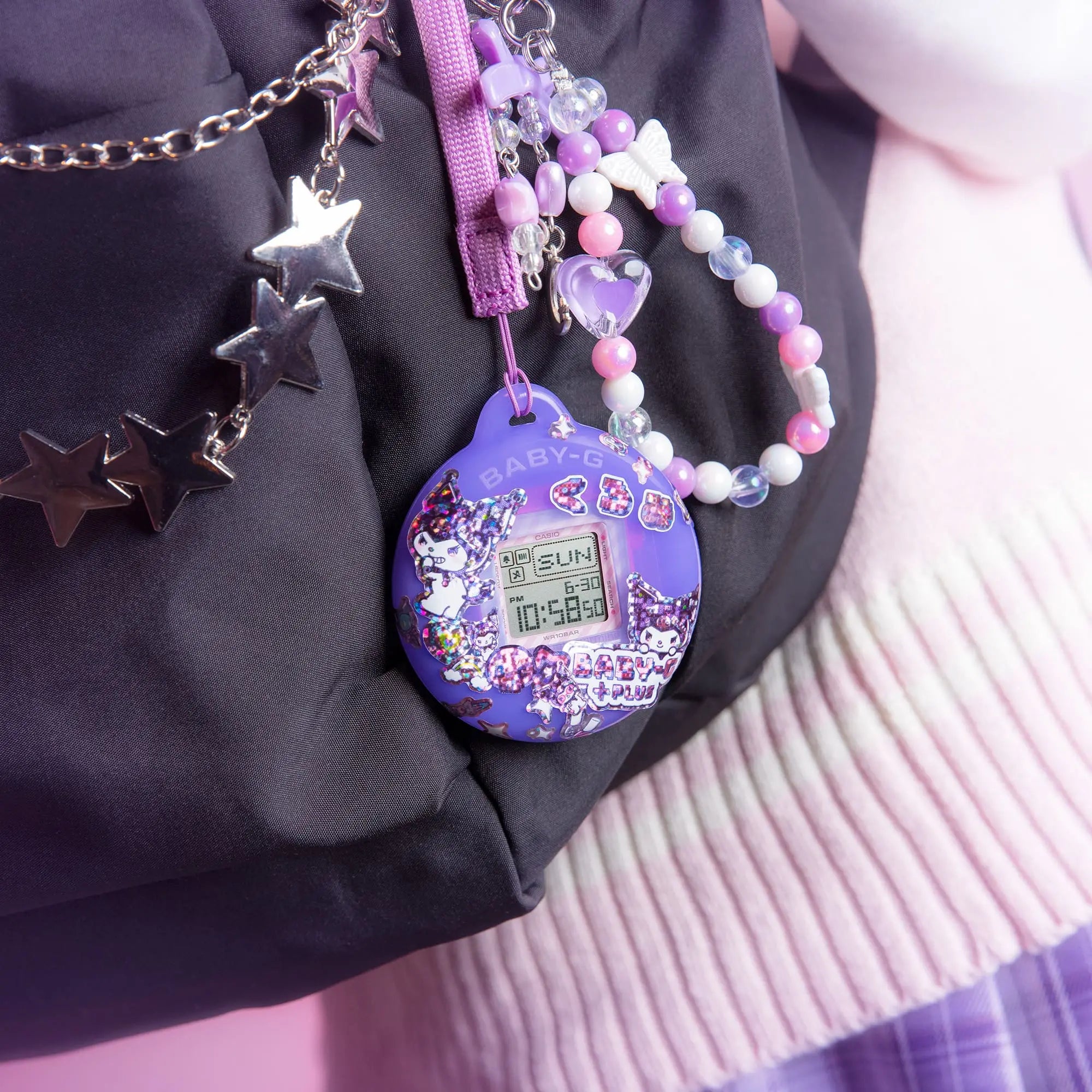 Casio Baby-G+ Plus X Kuromi BGD-10KKM-1JR Collaboration Watch - The Japanese Factory