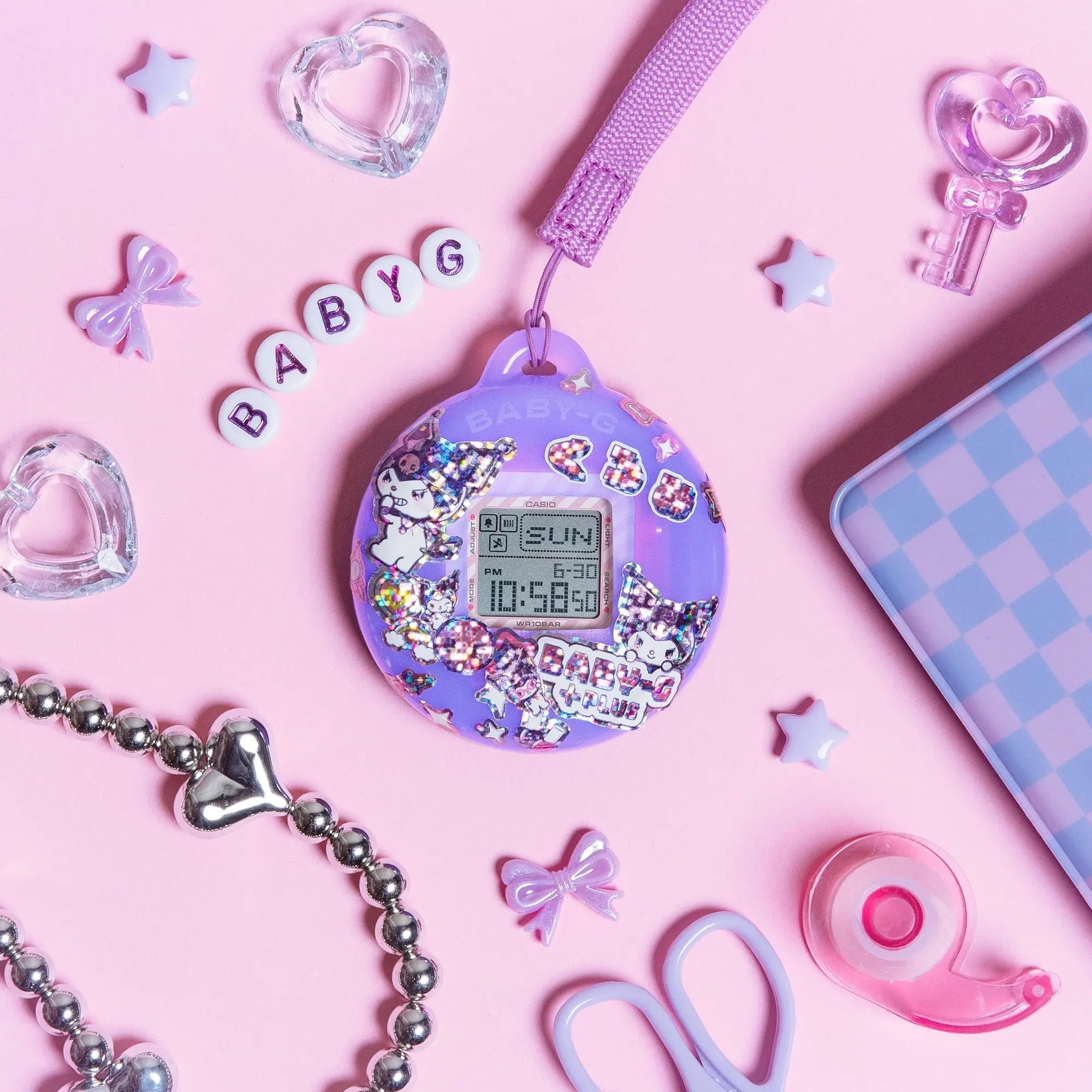 Casio Baby-G+ Plus X Kuromi BGD-10KKM-1JR Collaboration Watch - The Japanese Factory