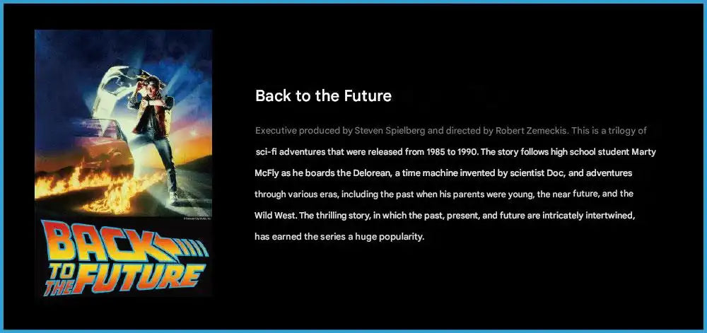 Back to the Future 35th Anniversary Official Mechanical Watch