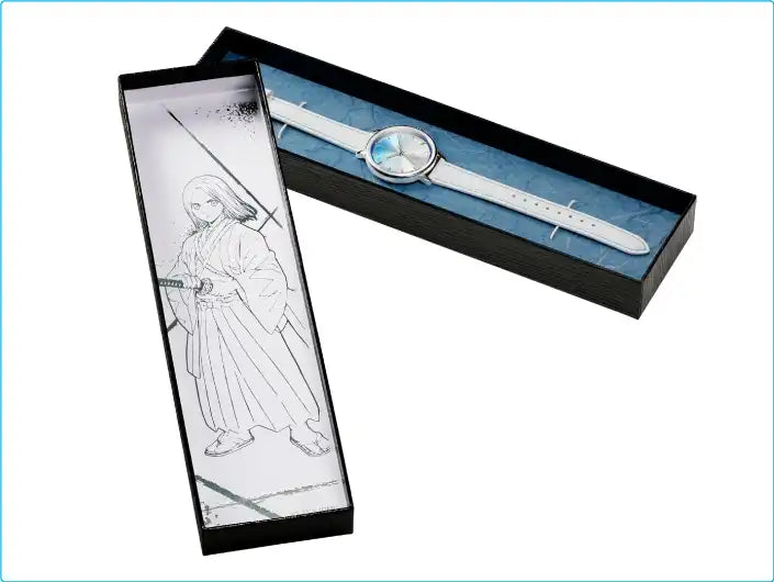 Blue Miburo The Blue Wolves of Mibu Original Anime Wristwatch Limited Edition - The Japanese Factory