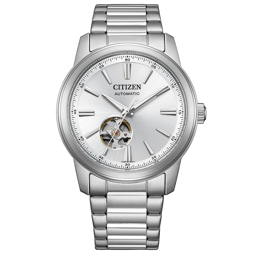 Citizen Mechanical Watch Collection Open Heart Men's Wristwatch