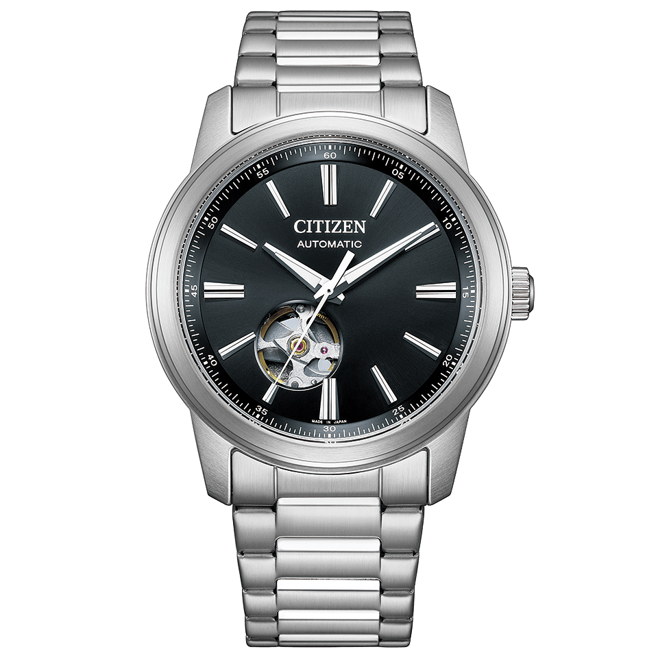 Citizen Mechanical Watch Collection Open Heart Men's Wristwatch