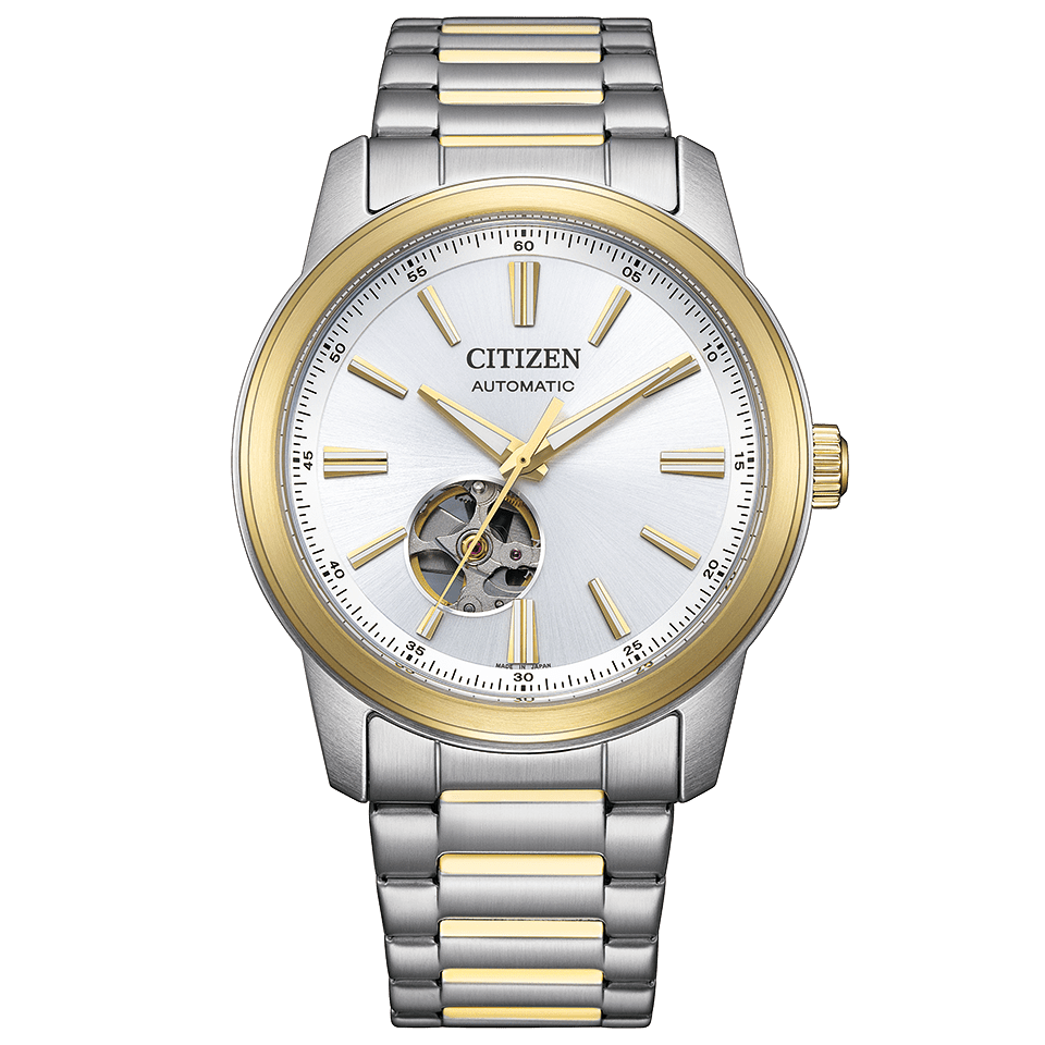 Citizen Mechanical Watch Collection Open Heart Men's Wristwatch