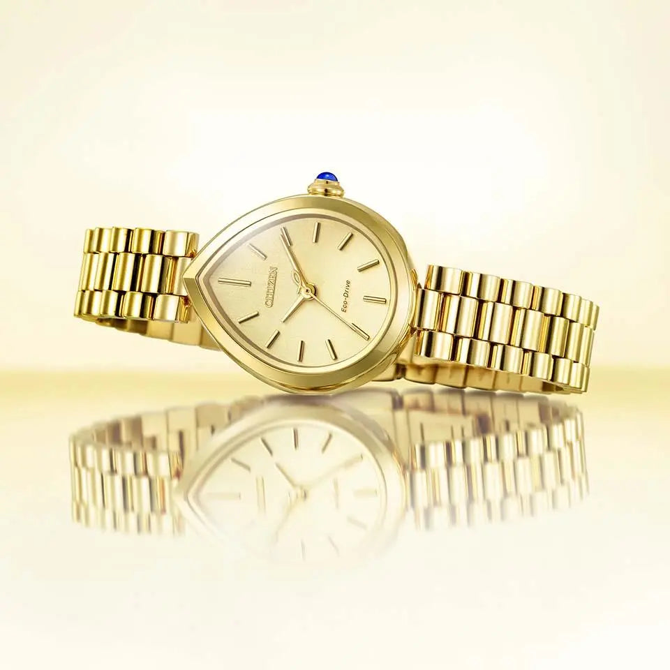 Citizen L RAINELL Collection EM1202-50P Eco-Drive Solar Wristwatch