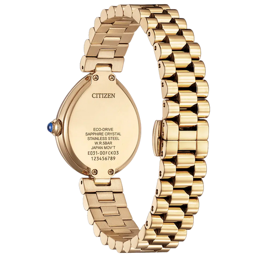 Citizen L RAINELL Collection EM1203-57X Eco-Drive Solar Wristwatch - The Japanese Factory