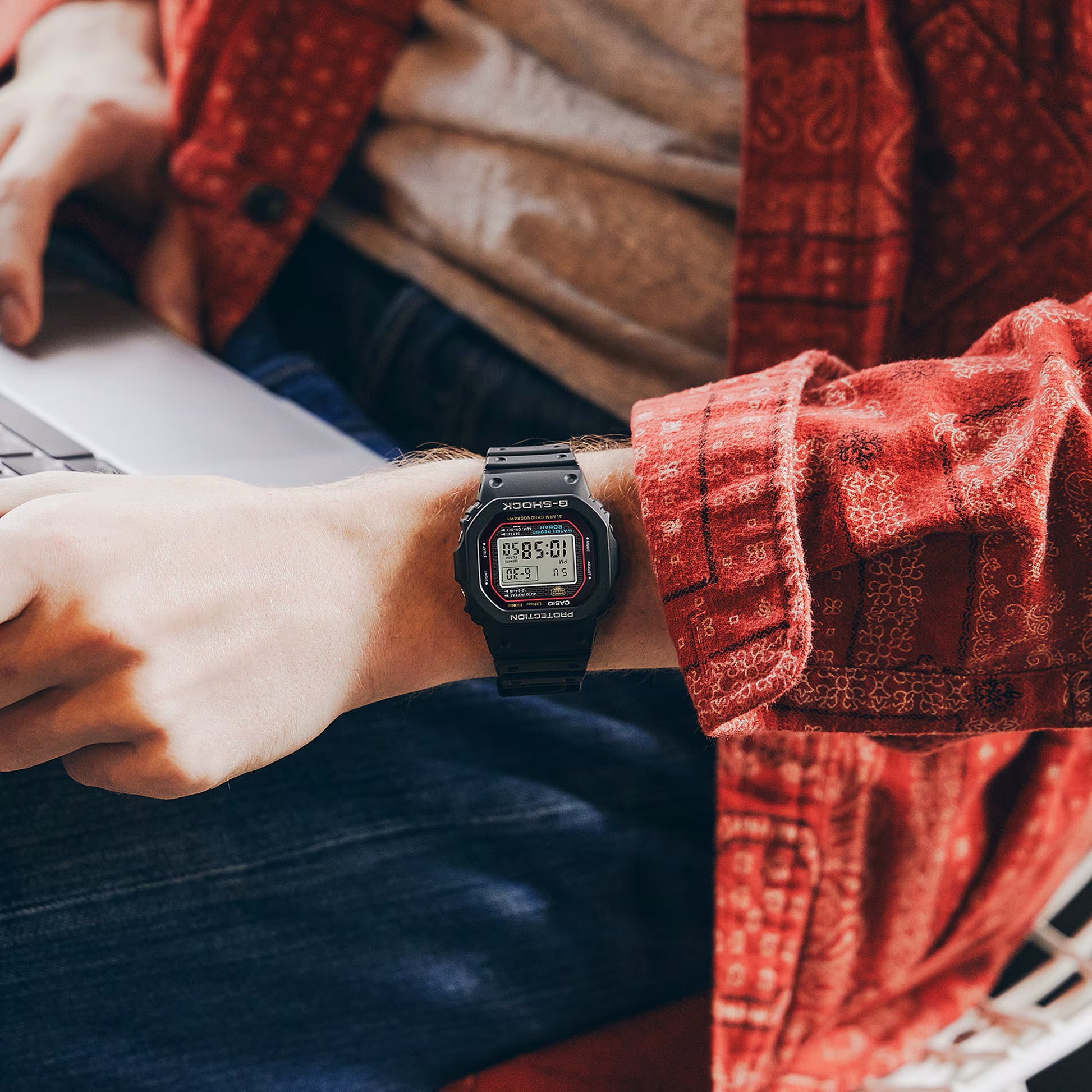 Casio G-Shock DW-5000R-1AJF Origin Revival Wristwatch - The Japanese Factory