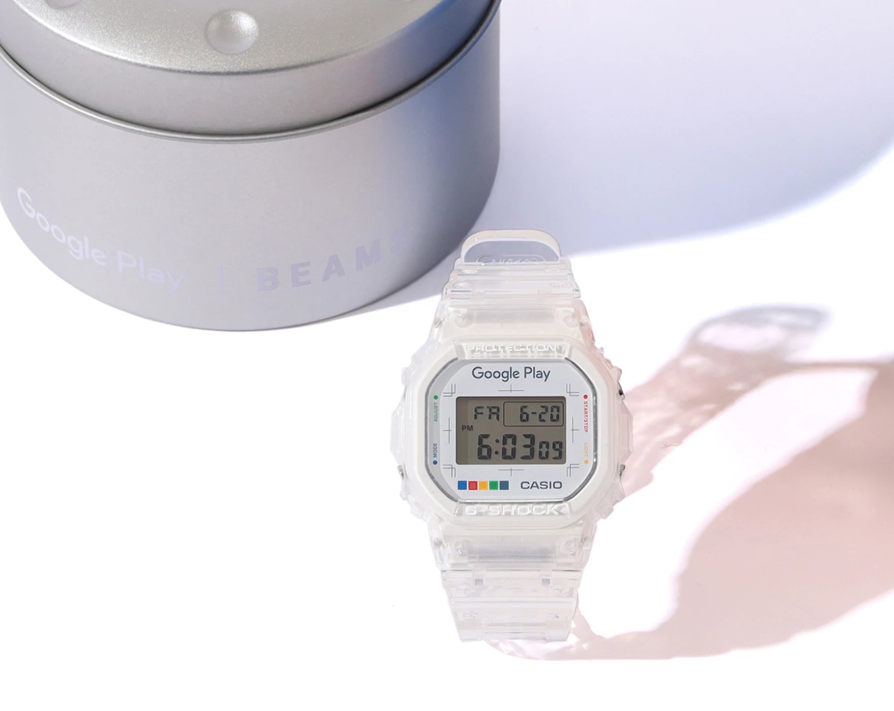 Casio G-Shock DW-5600UE Google Play BEAMS Limited Edition Watch Casio G-Shock DW-5600UE Google Play BEAMS Limited Edition Watch