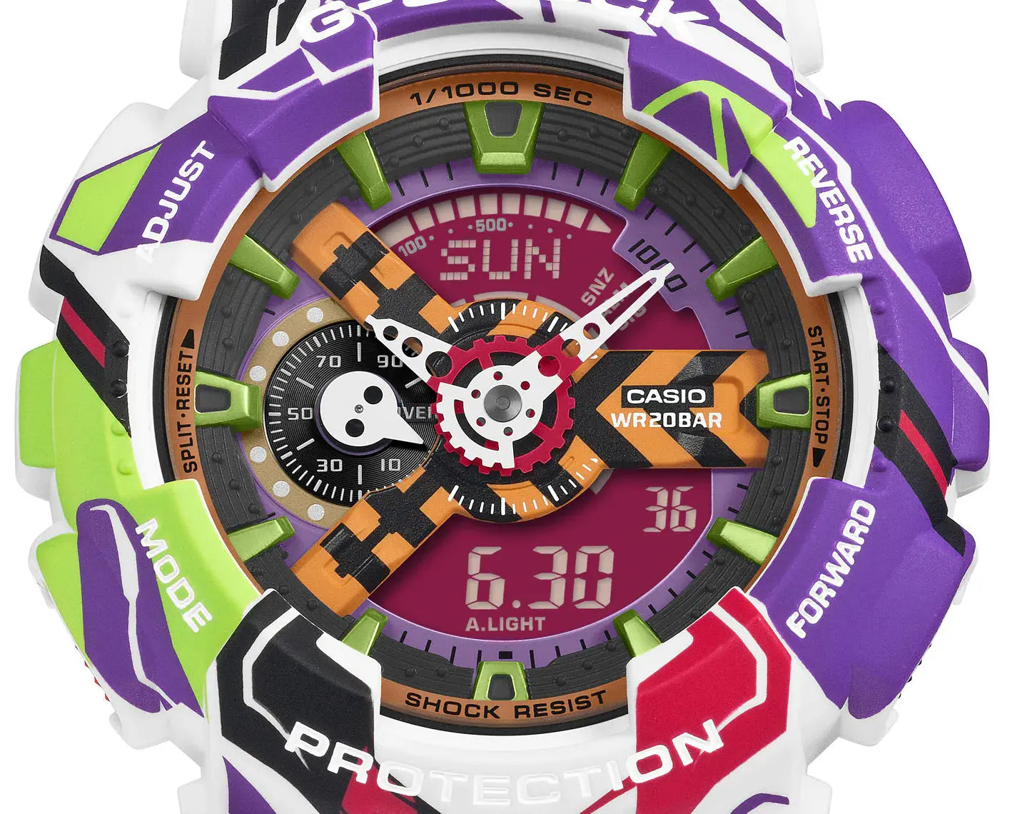 Casio G-Shock GA-110EVA30-7A Evangelion 30th Anniversary Collaboration Model Limited Edition Watch Casio