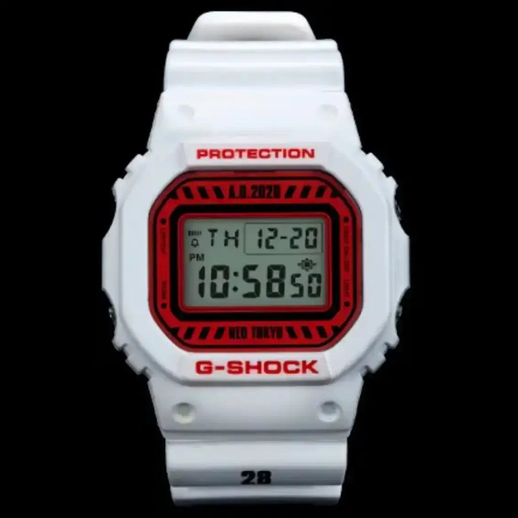 Casio G-Shock x Akira 30th Anniversary Neo Tokyo DW-5600VT Limited Edition Wristwatch - The Japanese Factory