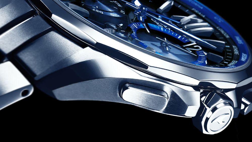 Casio OCEANUS Manta OCW-S3400-1AJF Chronograph Solar Radio MULTIBAND 6 Men's Wristwatch - The Japanese Factory