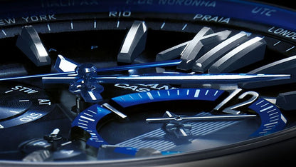 Casio OCEANUS Manta OCW-S3400-1AJF Chronograph Solar Radio MULTIBAND 6 Men's Wristwatch - The Japanese Factory