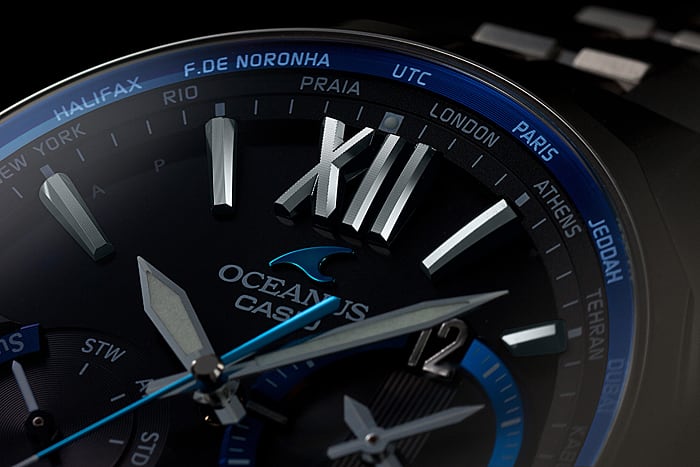 Casio OCEANUS Manta OCW-S3400-1AJF Chronograph Solar Radio MULTIBAND 6 Men's Wristwatch - The Japanese Factory