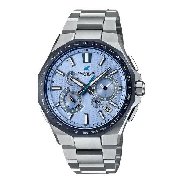 Casio OCEANUS 20th Anniversary Classic Line OCW-T6000BV-2AJR Chronograph Solar Radio Wave Bluetooth Men's Wristwatch