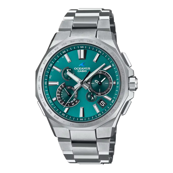 Casio OCEANUS 20th Anniversary Classic Line OCW-T6000SG-2AJR Limited Edition Chronograph Solar Radio Wave Bluetooth Men's Wristwatch