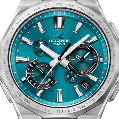 Casio OCEANUS 20th Anniversary Classic Line OCW-T6000SG-2AJR Chronograph Solar Radio Wave Bluetooth Men's Wristwatch - The Japanese Factory