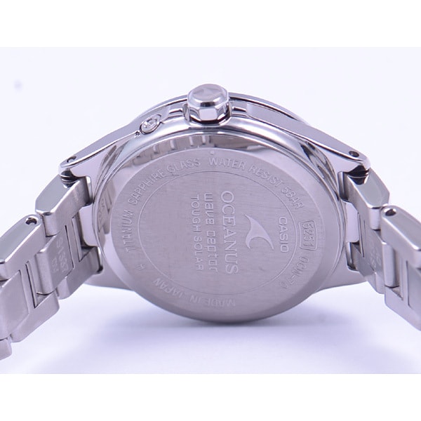 Casio OCEANUS 3 Hands Model OCW-70J-1AJF Women's Wristwatch - The Japanese Factory