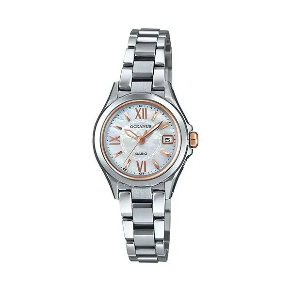 Casio OCEANUS 3 Hands Model OCW-70PJ-7A2JF Women's Wristwatch - The Japanese Factory