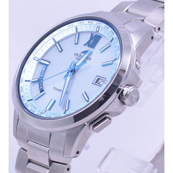 Casio OCEANUS 3 Hands Model OCW-T150-2AJF Solar Radio Wave Men's Wristwatch - The Japanese Factory