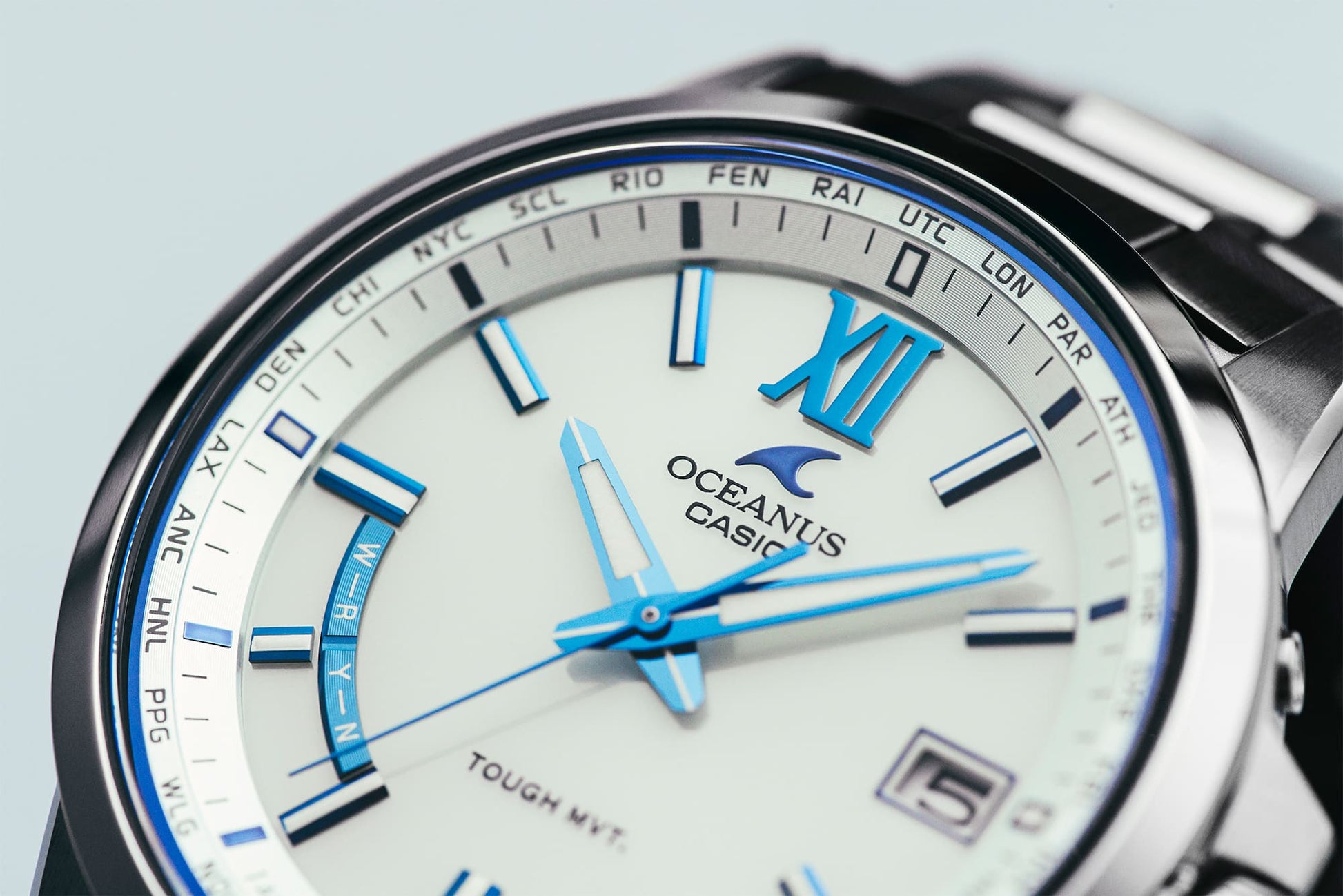 Casio OCEANUS 3 Hands Model OCW-T150-2AJF Men's Wristwatch - The Japanese Factory