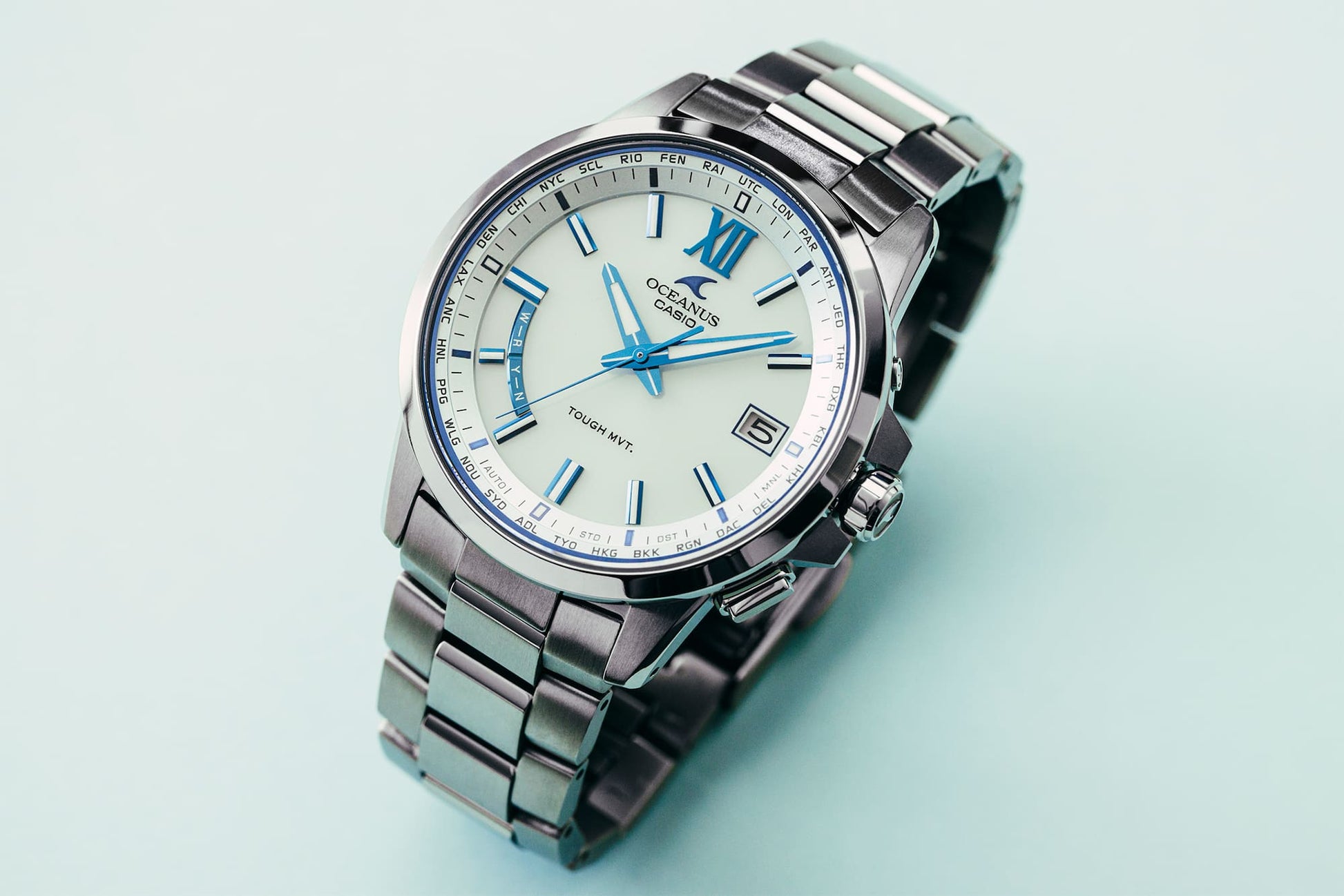 Casio OCEANUS 3 Hands Model OCW-T150-2AJF Men's Wristwatch - The Japanese Factory