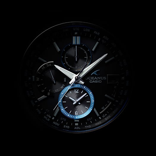 Casio OCEANUS Classic Line OCW-T2600-1AJF Chronograph Solar Radio MULTIBAND 6 Men's Wristwatch - The Japanese Factory