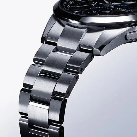 Casio OCEANUS Classic Line OCW-T2600-1AJF Chronograph Solar Radio MULTIBAND 6 Men's Wristwatch - The Japanese Factory