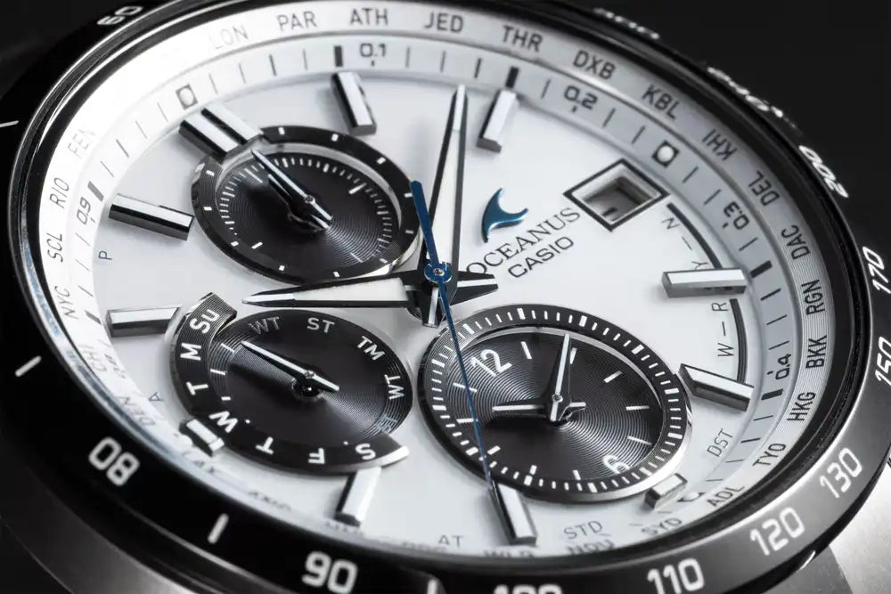 Casio OCEANUS Classic Line OCW-T2600J-7AJF Chronograph Solar Radio Wave Men's Wristwatch - The Japanese Factory