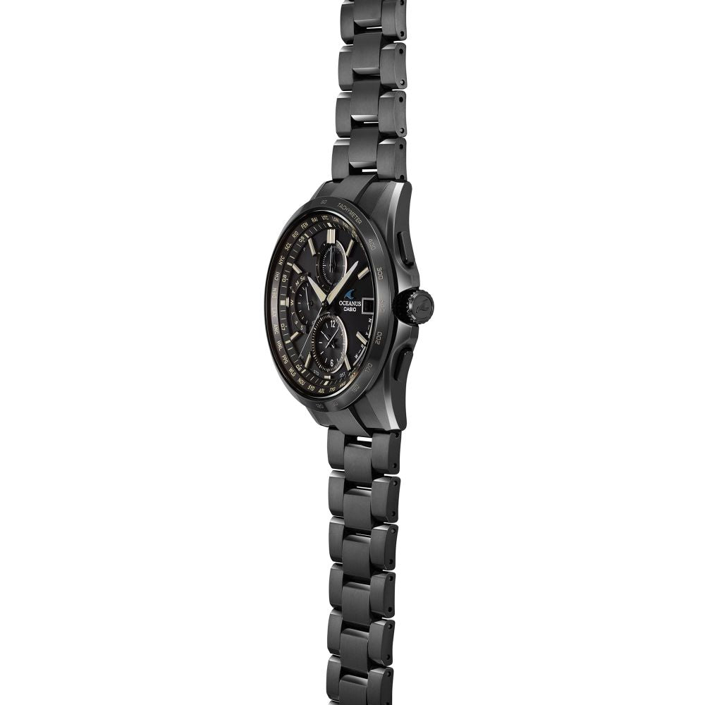 Casio OCEANUS Classic Line OCW-T2600JB-1AJF Chronograph Solar Radio Wave Men's Wristwatch - The Japanese Factory