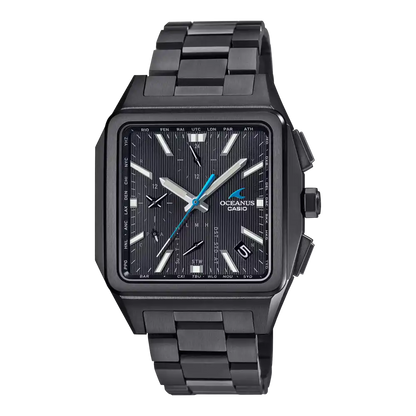 Casio OCEANUS Classic Line OCW-T5000B-1AJF Chronograph Solar Radio Bluetooth Wave Men's Wristwatch - The Japanese Factory