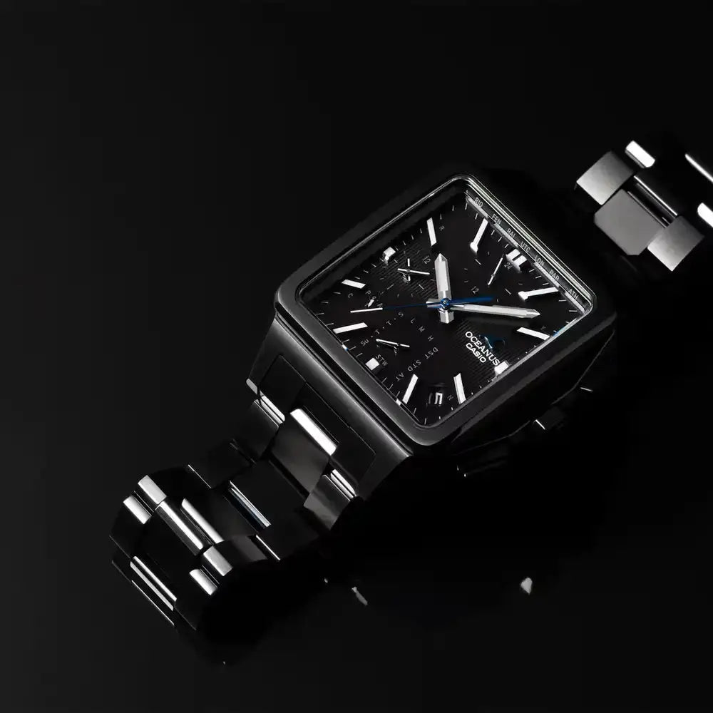 Casio OCEANUS Classic Line OCW-T5000B-1AJF Chronograph Solar Radio