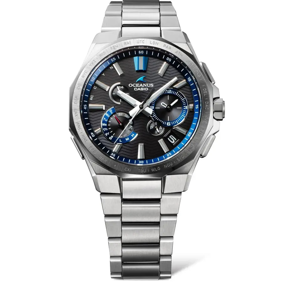 Casio OCEANUS Classic Line OCW-T6000-1AJF Chronograph Solar Radio
