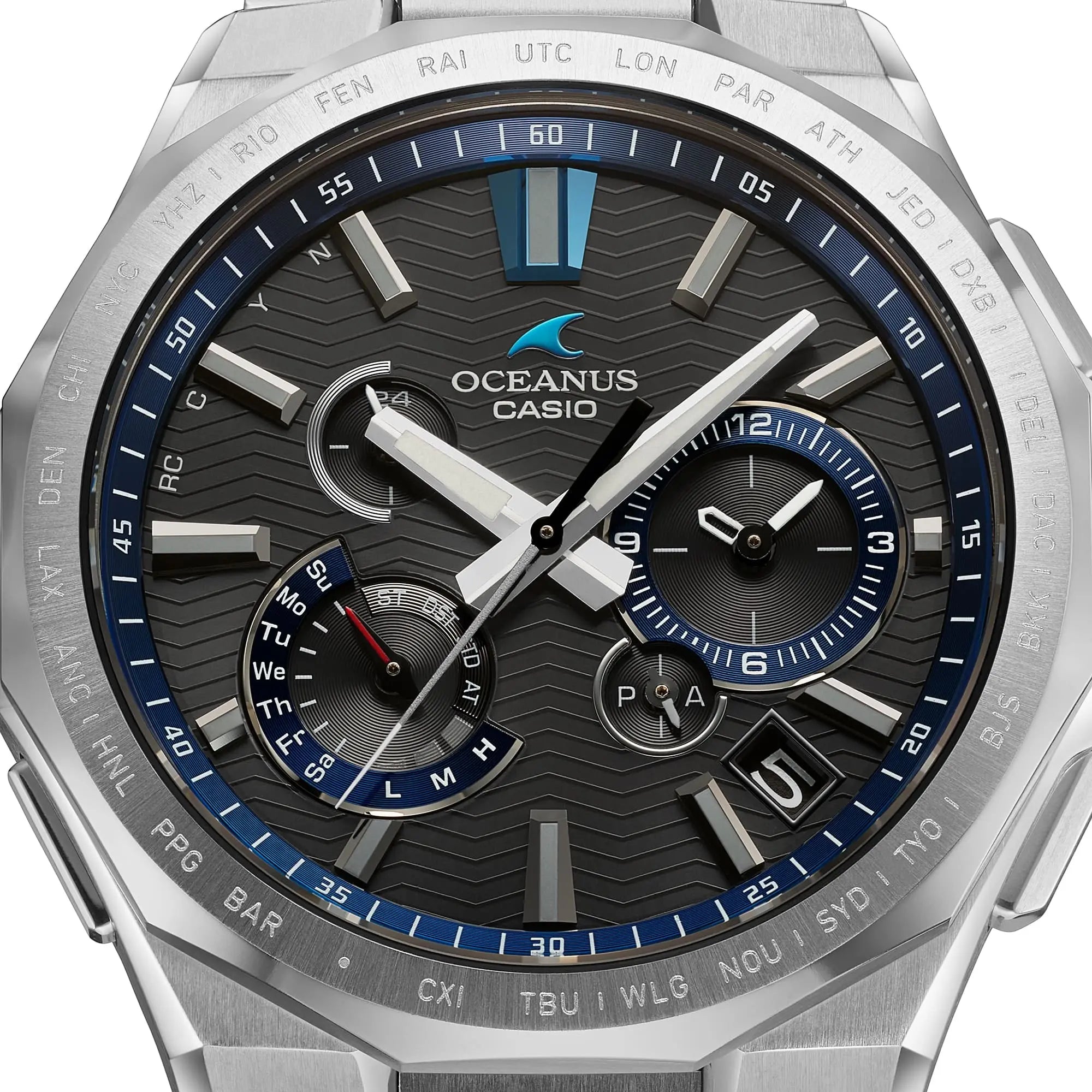 Casio OCEANUS Classic Line OCW-T6000-1AJF Chronograph Solar Radio Casio OCEANUS Classic Line OCW-T6000-1AJF Chronograph Solar Radio